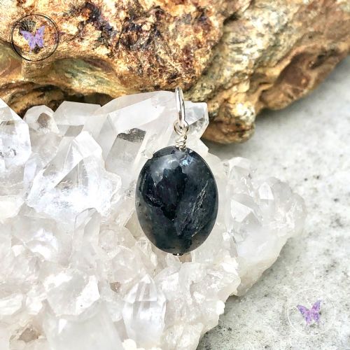 Larvikite Oval Pendant